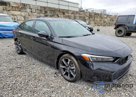 2025 Honda Civic Sport z USA, uszkodzony, nr VIN 2HGFE4F84SH343331